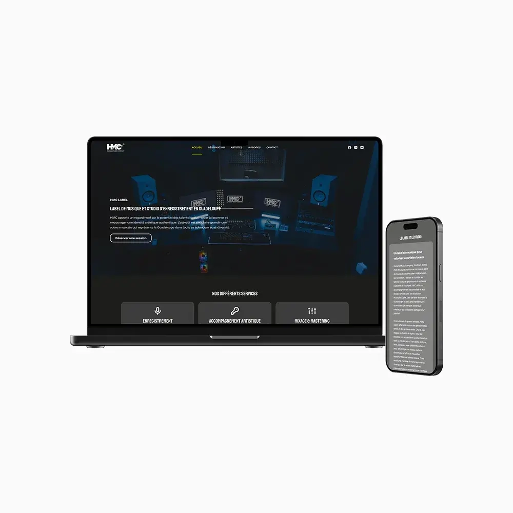 création de site internet sur-mesure en Guadeloupe par moodeine, identité visuelle et design de marque pour entreprises en guadeloupe, studio web spécialisé wordpress